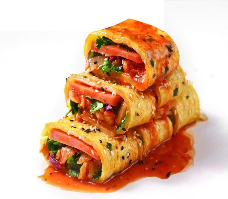 國民小吃“烤冷面”，每天吃都不膩~